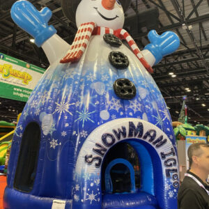 Snow Man Igloo Bounce Bounce House Rental