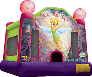 Tinker Bell Magic Bounce House Rental
