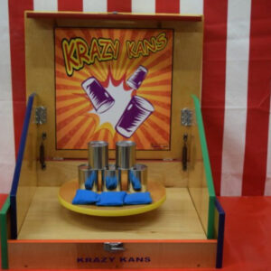 Krazy Kans – Carnival Knockdown Game Rental