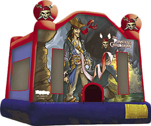 Pirates of Caribbean Bounce House Rental