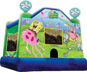 Sponge Bob Jump Bounce House Rental