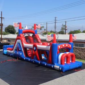 Stars and Stripes Obstacle Course