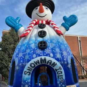 Snowman Igloo Bounce House Rental